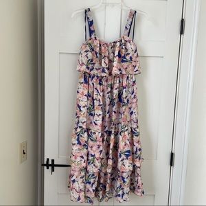 Jcrew Collection silk floral dress